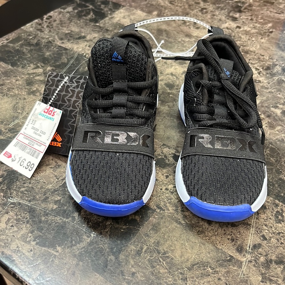 New RBX boys gym shoes size 11 toddler boy